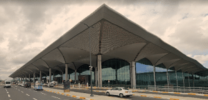 Aankomst en Vertrek Istanbul Airport terminal